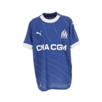 Maillot De Football Puma Om Away Jsy Rep Jr Bleu Marine