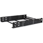 StarTech 2U Universal Rack Mount Rails - for 19in Server Rack Enclosure or Cabinet - Adjustable A/V Rack Rails (UNIRAILS2U) - rackskinne - 2U