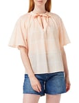 United Colors of Benetton Women's Blouse 5oa9dq04o Shirt, Pink Pastel Patterned 84r, XS