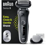 Braun Series 5 51-W1600s Electric Shaver Razor for Men EasyClick Body Groomer