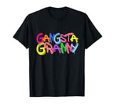 Emo Gangsta Granny Gangster Grandmother Grandma Grammy T-Shirt