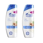 2x Head & Shoulders Shampoo Dry Scalp Care With Almond Oil 400ml