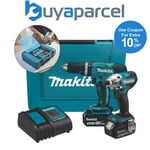 Makita 18v DLX2336ST Twin Kit - DHP453 Hammer Drill + DTD156 Impact Driver 2x5ah