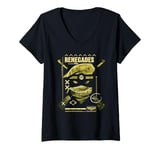 Womens Sniper Elite Renegades Multiplayer Faction Logo V-Neck T-Shirt