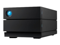 LaCie 2big RAID STHJ8000800 - Harddiskarray - 8 TB - 2 brønner - HDD 4 TB x 2 - USB 3.1 Gen 2 (ekstern) - med 5-års Rescue Data Recovery Service Plan