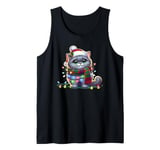 Christmas Hat British Shorthair Tank Top