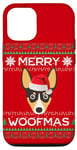 Coque pour iPhone 12/12 Pro Jouet Fox Terrier Noël