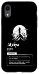 iPhone XR Bushido Philosophy - Meiyo - The Virtue of Honor Case