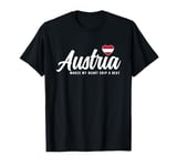 Austrian Souvenirs Makes My Heart Skip A Beat I Love Austria T-Shirt