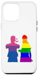 Coque pour iPhone 12 Pro Max NaruSasu I SasuNaru en couleurs Bisexu et gay Pride