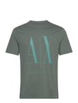 Armani Exchange T-Shirt Grön