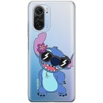 ERT GROUP Coque de téléphone Portable pour Xiaomi MI 11i/ REDMI K40/K40 Pro/POCO F3/ F3 Pro Original et sous Licence Officielle Disney Motif Stitch 007, partiel imprimé