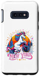 Coque pour Galaxy S10e Licorne New York America Vélo pour hommes, femmes, garçons, filles