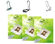 JaTop 15 Vacuum Cleaner Bags Suitable for Vorwerk Tiger 260, 265, 270, VT300