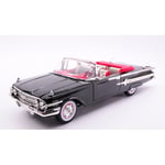 CHEVROLET IMPALA 1960 BLACK 1:18 MotorMax Auto Stradali