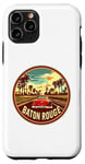 Coque pour iPhone 11 Pro Baton Rouge, Louisiane, Los Angeles Vacation Squad Group, Cajun Pride