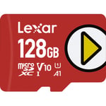 Lexar 128GB PLAY UHS-I microSDXC Memory Card