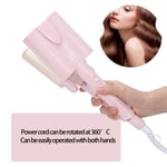 3 Barrel Curling Iron Portable Temperature Adjustable Hair Waver Crimper