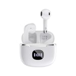 Maplin U15Pro Bluetooth 5.3 Earbuds, Wireless Earphones Headphones for iOS/Android Phones, In Ear Noise Cancelling Deep Bass, Mic & LED Display, for Music/Calls/Work