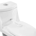 Serrure de toilette pour bébé avec adhésif de 3m,intolérance facile,aucun outil nécessaire,adaptée à la plupart des toilettes standard,produits sûrs pour enfants et animaux de compagnie - Type WHITE