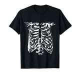 Skeleton Shirt, Ribcage shirt, Skeleton Ribs Bones Costume T-Shirt