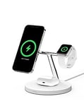 Belkin BOOSTCHARGE PRO 3-in-1 Wireless Charger for Apple Devices - Black