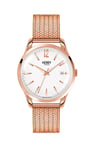 Henry London Ladies Analogue Richmond Watch with Rose Gold Bracelet HL39-M-0026