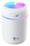 bioU - Air Humidifier - Essential Oil Diffuser - Usb Plug, White - 2 Watts