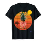 Summer sun shirt man pineapple "Think Positive" holiday T-Shirt