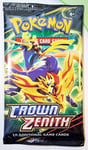 Pokemon Sword & Shield 12.5 Crown Zenith Booster Pack