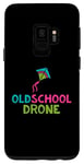 Coque pour Galaxy S9 Kite Flying - Drone Oldschool