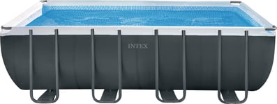 Intex Piscine hors sol rectangulaire Ultra Frame - Longueur 549 cm Largeur 274 Hauteur 132