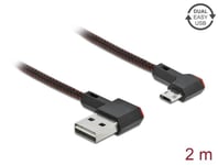 DeLOCK EASY-USB 2.0 Type-A male to EASY-USB Micro-B male 2 m