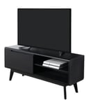 Carrington Black Oak 120cm TV Unit