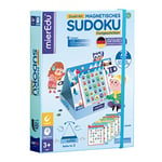 mierEdu Sudoku magnétique pour Enfants - Version duelle - Favorise la pensée logique + motricité + Concentration - Idéal pour la Maison et comme Jeu de Voyage pour Les Enfants - pour 1 à 2 Joueurs -