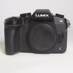 Panasonic Used Lumix DMC-G80 Mirrorless Camera Body Black