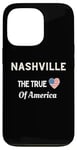 iPhone 13 Pro Patriotic Love Nashville USA The True Heart Of America Case