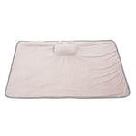 ATopoler Electric Heated Lap Blanket USB Warm Portable Heating Pad Throw Soft Flannel Blanket Heated Cape for Car Travel Office Home Outdoor and Vehicle 72 * 115cm (Pink)