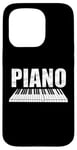 Coque pour iPhone 15 Pro Professeur de piano Pianiste Claviériste Musicien