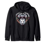 Koalas Are My Valentine Cute Koala Bear Valentines Day Zip Hoodie