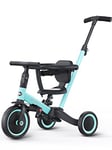 newyoo Tricycle bébé évolutif, Draisienne Évolutif pour Les Tout-Petits, Trike Bebe, Velo pour Enfant âgés de 1 à 3 Ans avec Removable Garde De Sécurité, Bleu