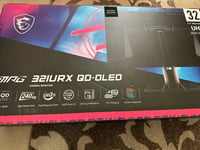 MSI MPG 321URX 4K Ultra HD 32" Quantum Dot QD-OLED Gaming Monitor Collection