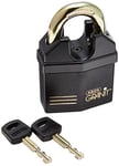 ABUS 08334 Granit Plus Hardened Steel Closed Shackle Rekeyable Padlock