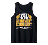 Retro Profession I'm The Apartment Leasing Agent Tank Top