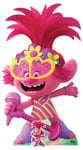 Princess Poppy Sing Official Trolls World Tour Lifesize & Mini Cardboard Cutout