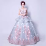 Home Accessories g Dress Bride to The Ground Train Evening Dress Cocktail Pettiskirt Princess Flower Dress xk