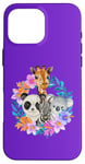 iPhone 16 Pro Max Cute Baby Zoo Animals Motif Animal Park Zebra Koala Giraffe Case