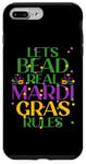 Coque pour iPhone 7 Plus/8 Plus LETS BEAD REAL MARDI GRAS RULES