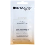 L’biotica DermoMask Night Active Løftende og opstrammende maske Med 24 karat guld 12 ml