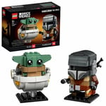 Sealed LEGO BrickHeadz Star Wars The Mandalorian & The Child Baby Yoda 75317 New